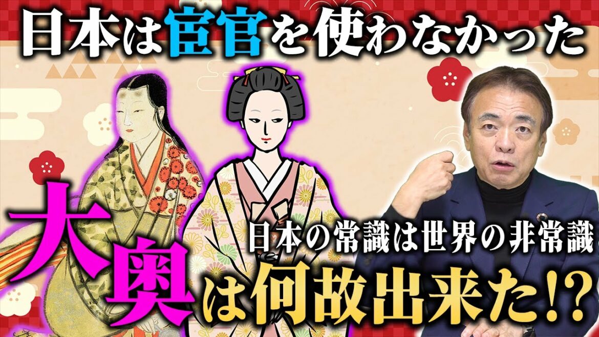 【歴史】大奥は何故出来たのか！日本の常識は世界の非常識