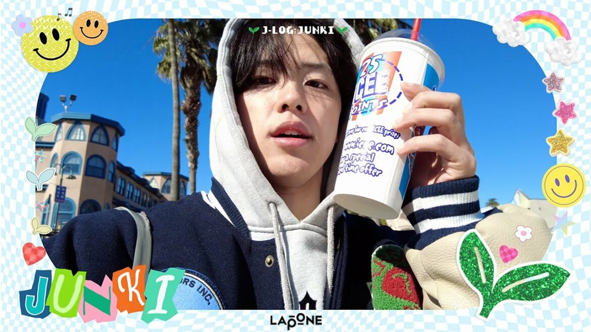 [J-LOG2] JO1'S VLOG 河野純喜｜What’s up LA ? 🇺🇸