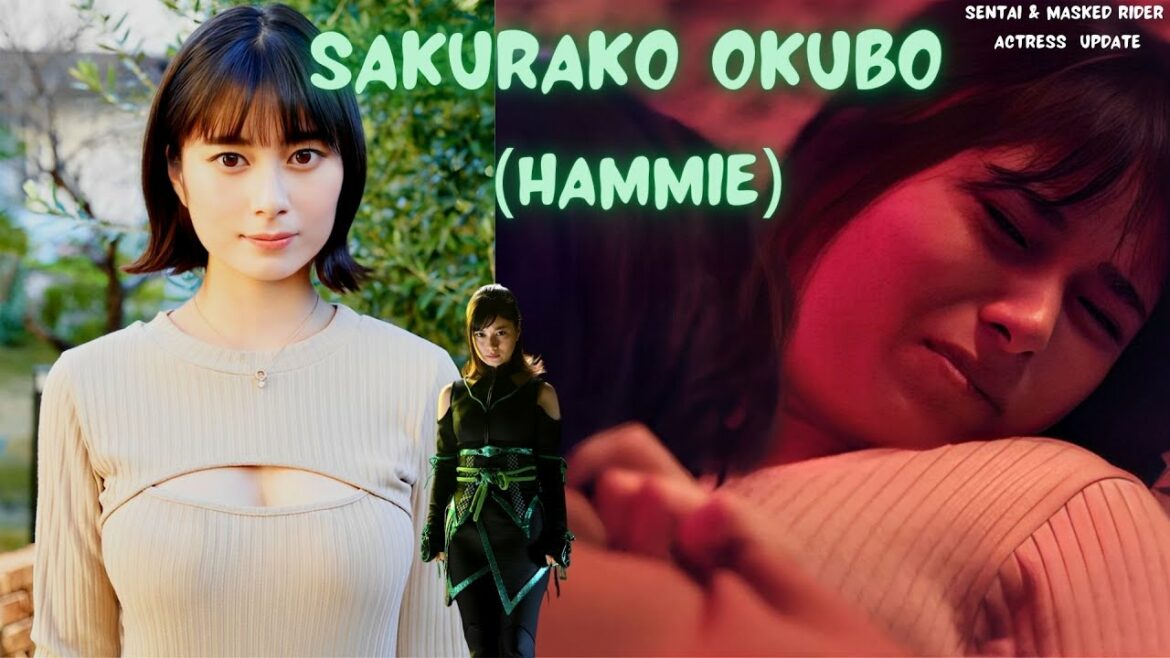 Sakurako Okubo ( 大久保桜子 ) plays Hammie in Kyuranger - Drama 2023