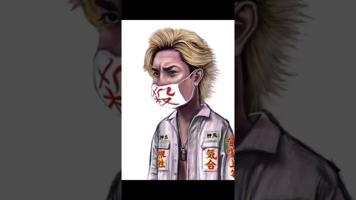 ナンバMG5  難破剛 厚塗り イラスト ライブペイント wanima