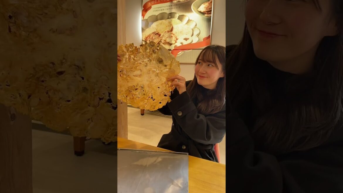 自分で作るたこせん美味しすぎた🐙 #shorts #ぺったん体験 #えびせんパーク