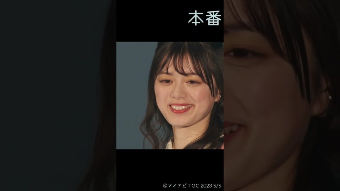 紺野彩夏 東京ガールズコレクションでキュートなウォーキング! #shorts