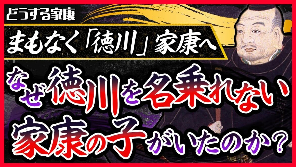 【真相解明】「徳川家康」の名前に隠された4つの謎【どうする家康】 【真相解明】「徳川家康」の名前に隠された4つの謎【どうする家康】