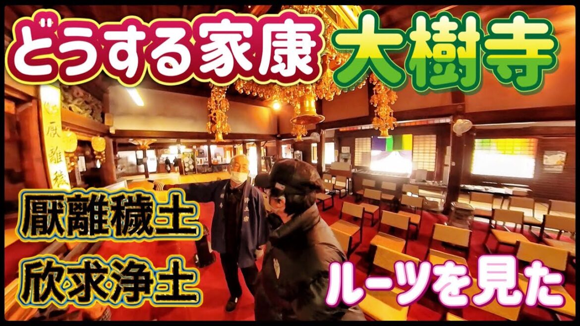 【どうする家康】聖地巡礼！大樹寺で知る家康！天下統一のルーツ！厭離穢土、欣求浄土の真意！ナンバー107