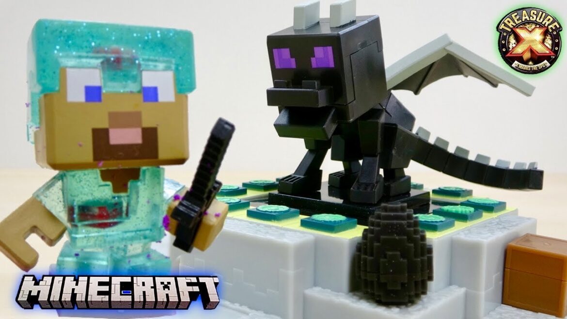 マインクラフトのドラゴンを組み立て! TREASURE X MINECRAFT ENDER DRAGON