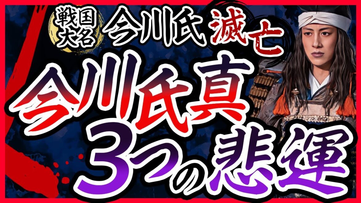 【今川氏滅亡】今川氏真＝無能男　に仕立てた犯人とは？【どうする家康】