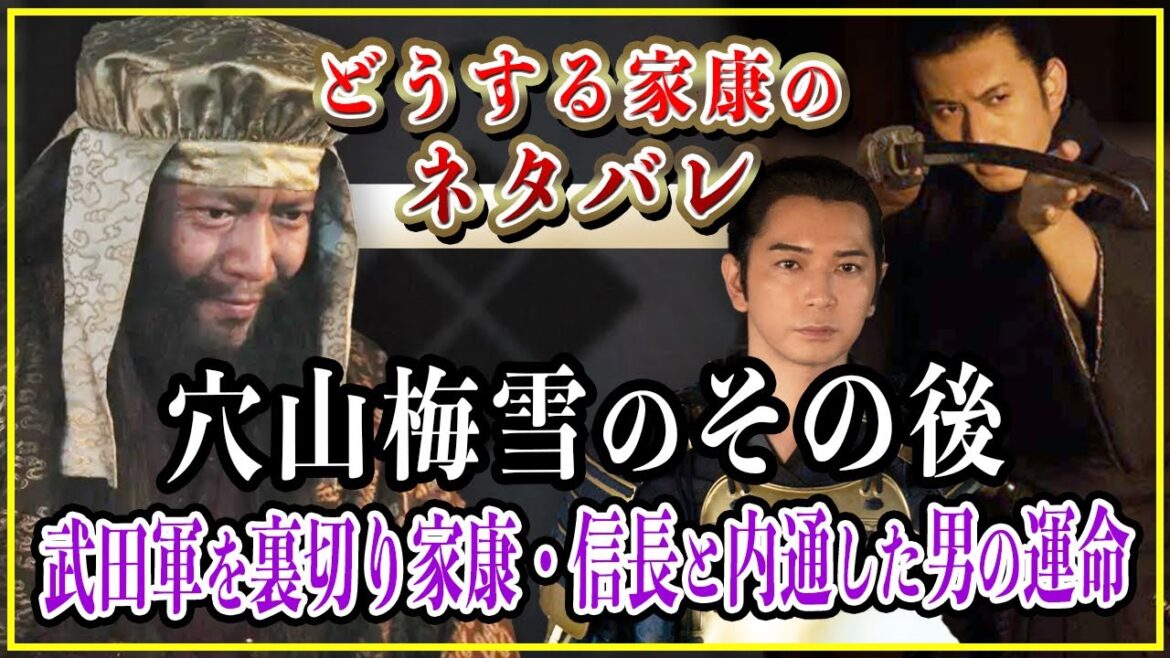 【どうする家康】穴山梅雪のその後...武田軍を裏切り徳川家康と内通した男の運命【歴史雑学】
