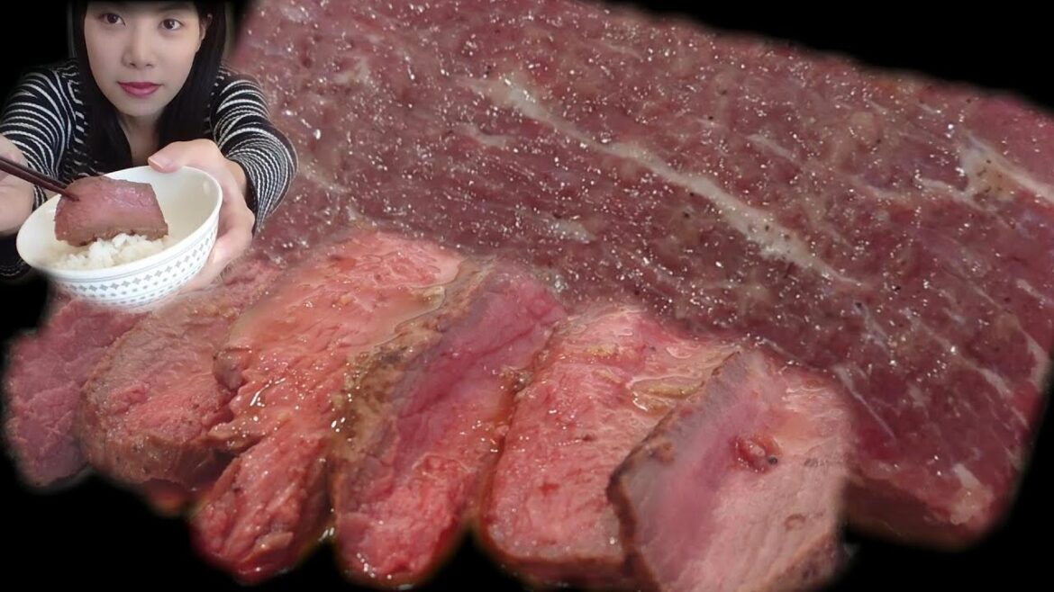 【夫婦円満レシピ】２７歳主婦の手料理　お酒のつまみ【簡単ローストビーフ作り方】