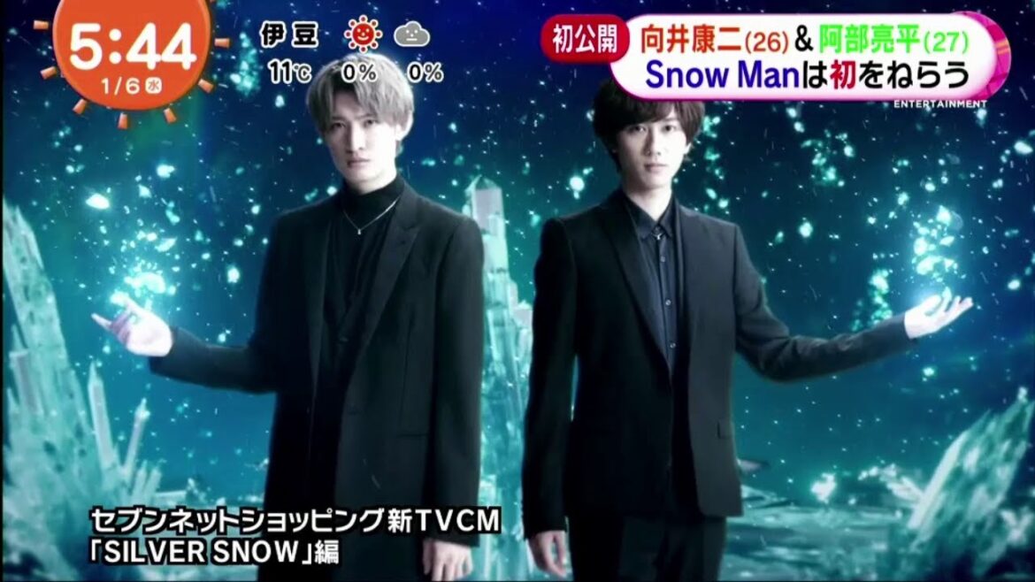 Snow Man 向井康二×阿部亮平は最新技術3Dでクール🙈🙉