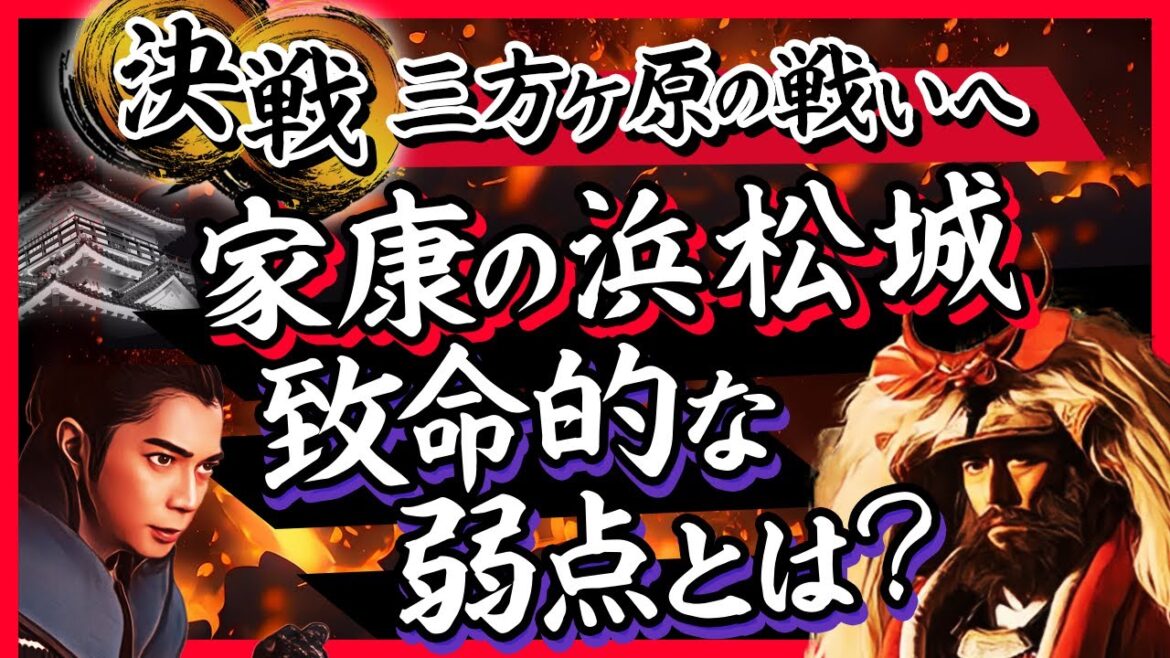 【予習必須】三方ヶ原の戦い（前編）｜武田信玄の恐るべき戦術の数々【どうする家康】