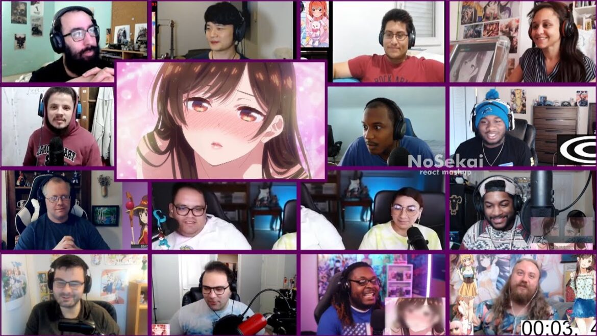 Rent-a-Girlfriend Opening 2 「Himitsu Koigokoro」 Season 2 - React Mashup (彼女、お借りしますOP2)