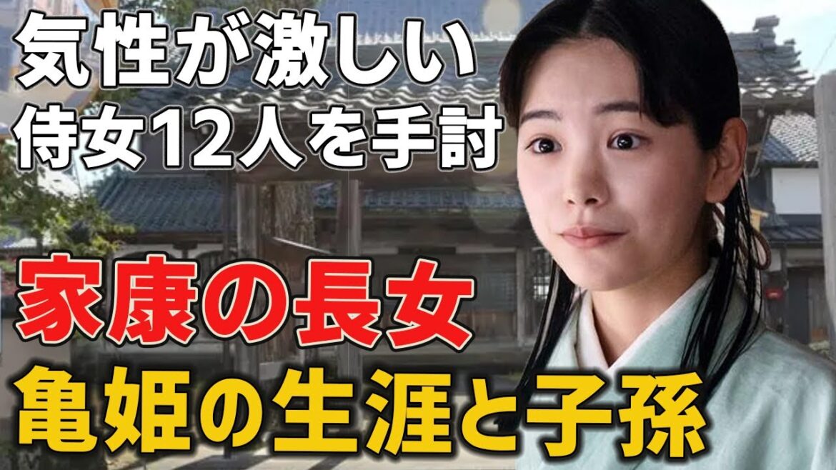 気に入らなかった侍女12人を手討ち、激しい気性は母親（瀬名姫）譲り！？孫の前では優しいおばば様、家康の長女亀姫の生涯【どうする家康】