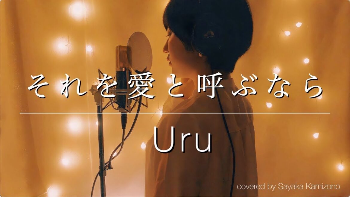 日曜劇場『マイファミリー』主題歌 それを愛と呼ぶなら／Uru（Covered by 神園さやか）【歌詞付き】