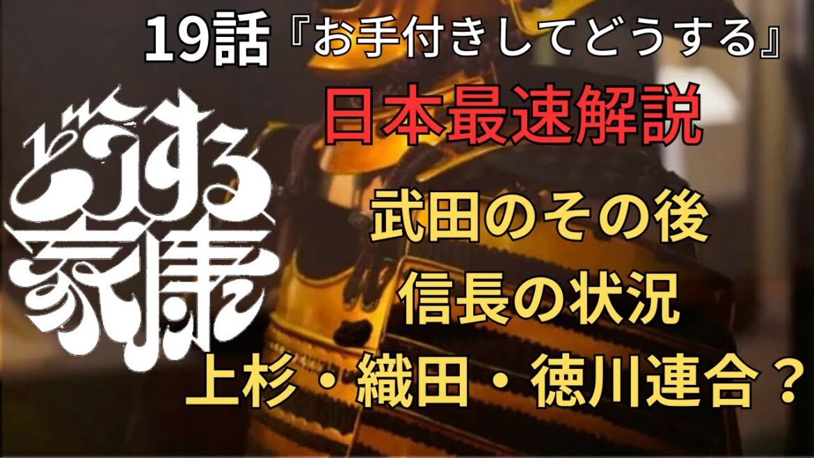 ネタバレ有[どうする家康 19話]築山大激怒！結城秀康認知までの苦難！演出伏線・出来事・登場人物解説！時系列で紹介！(歴史解説)