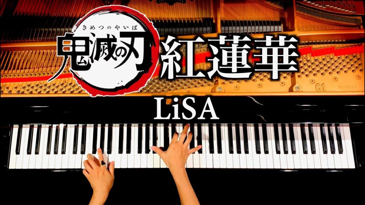 4K【鬼滅の刃】LiSA - 紅蓮華 /楽譜あり/ Kimetsu no Yaiba Opening Full Gurenge cover - ピアノ - piano - CANACANA