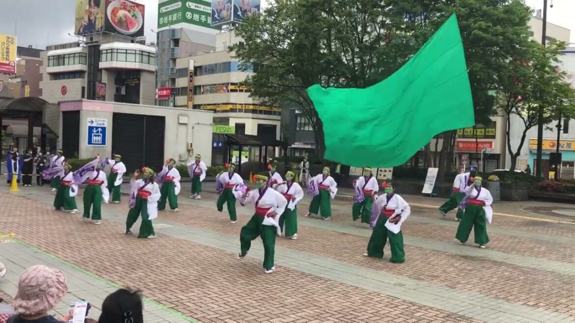 【2023 YOSAKOIさんさ】よさこい　チームわげもん
