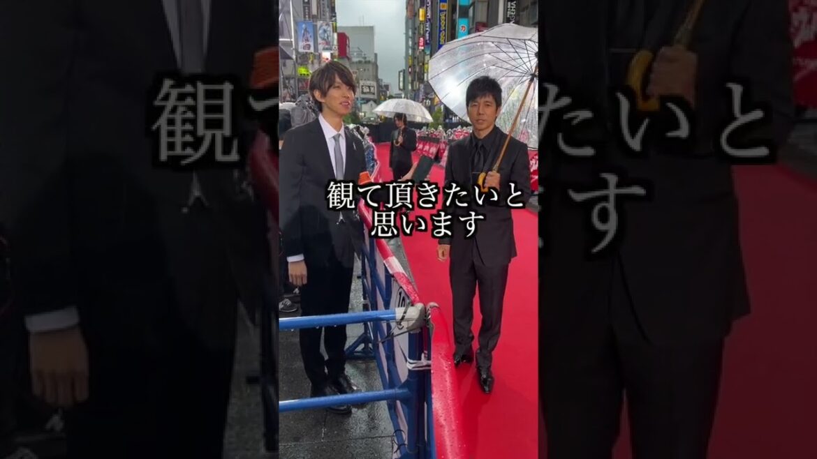突撃！長澤まさみさん斎藤工さん西島秀俊さんにインタビューしてみた！【シン・ウルトラマン】#shorts #PR