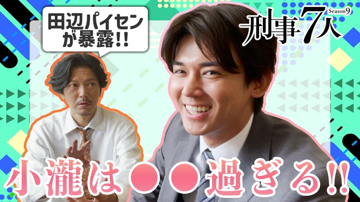 【刑事７人】ロビンの突撃！楽屋訪問2023　田辺誠一編