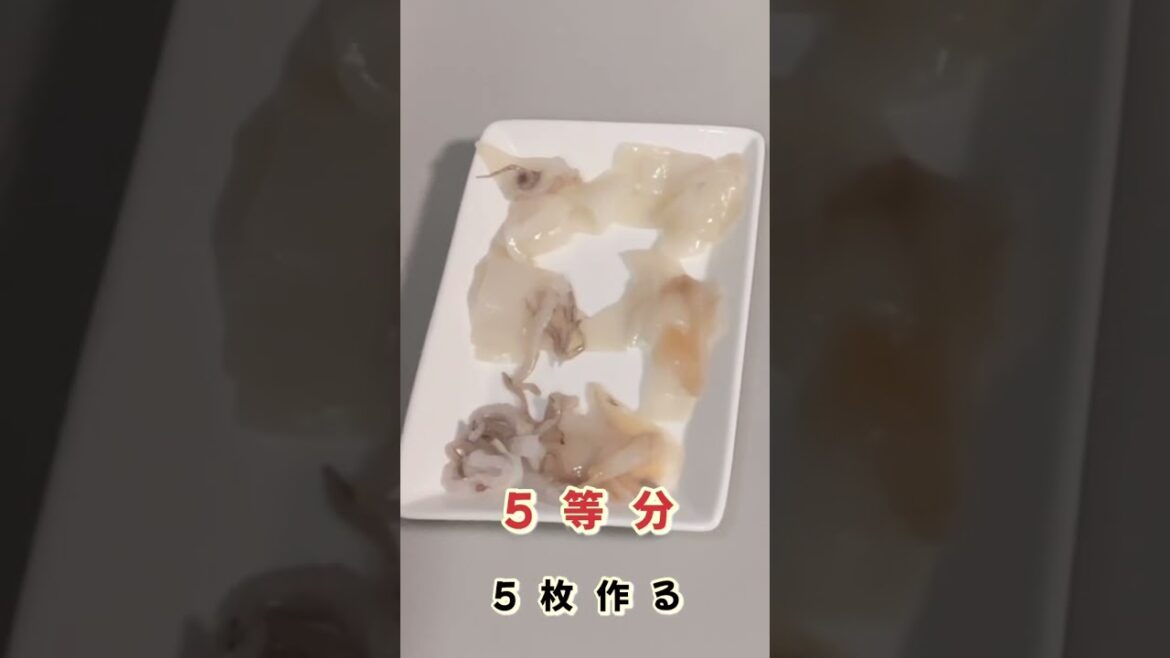 【大阪のソールフード】イカ焼き作ってみた！【予告】三千円の使い方で人生が変わる#shorts
