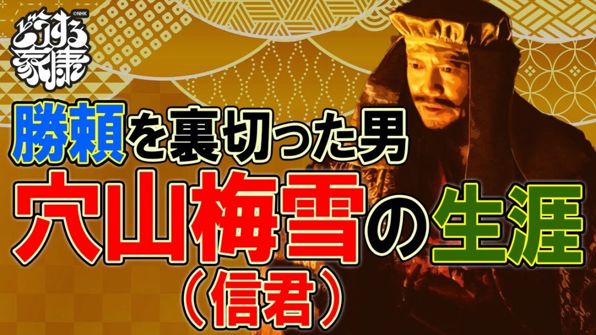 戦国武将紹介⑤　穴山信君（梅雪）※ネタバレあり　#どうする家康