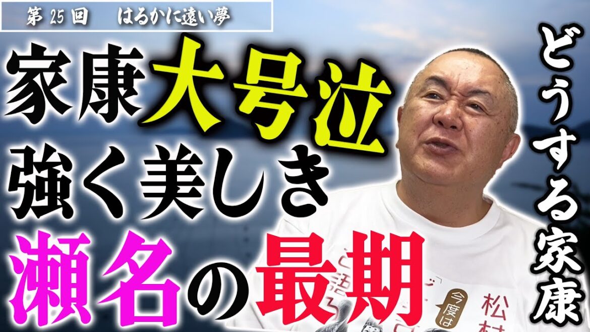 【瀬名の最期】すべてを背負わせてくださいませ…｜NHK大河・モノマネ撮って出し「第25回  はるかに遠い夢」【どうする家康】