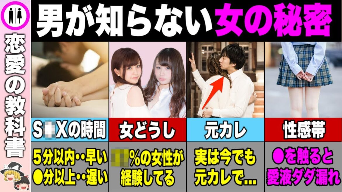 【恋愛】男なら絶対に知っておきたい秘密８選