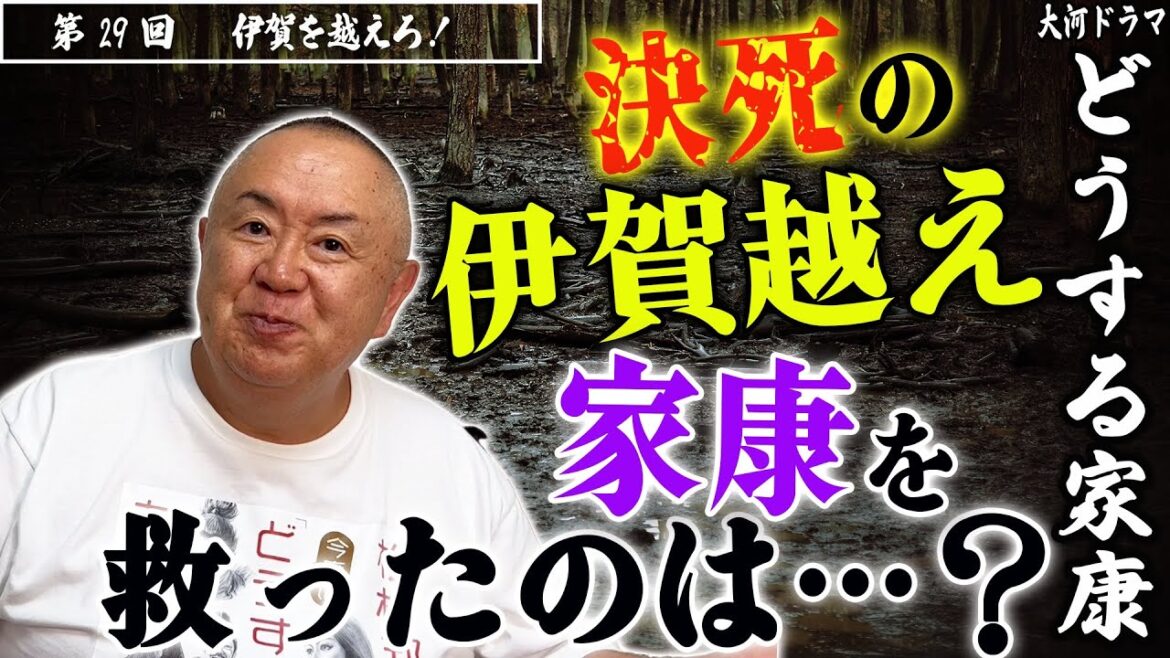 【逃げろ家康】堺から３日で岡崎？命かけのギャンブル｜NHK大河・モノマネ撮って出し「第29回  伊賀を越えろ！」【どうする家康】