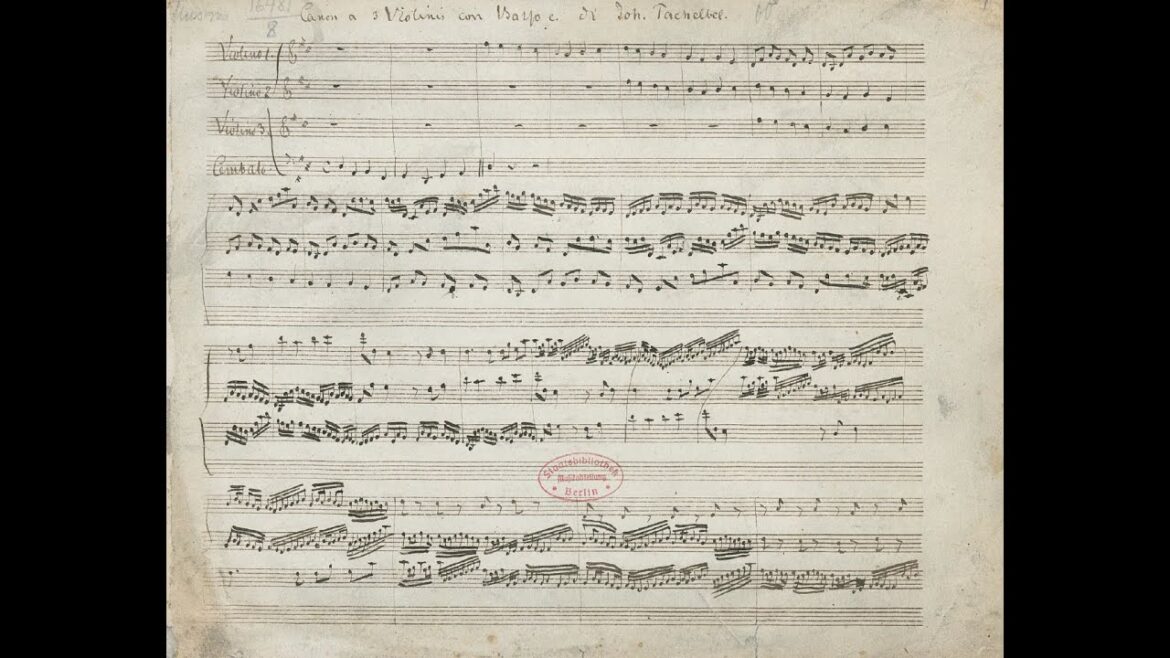I played the Canon on a silent cello... ♪