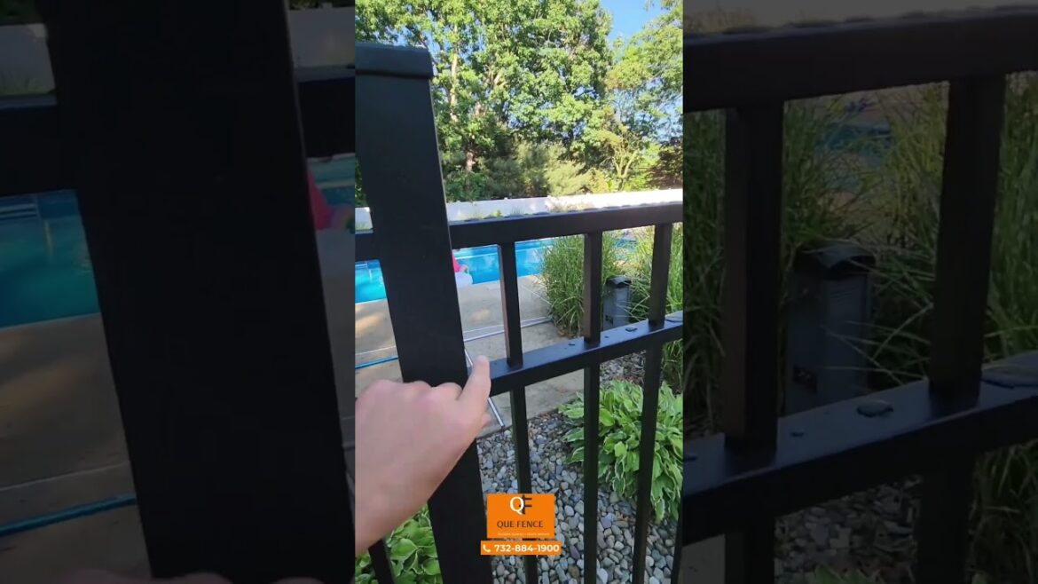 Pool Fence for your Child Safety! #shorts