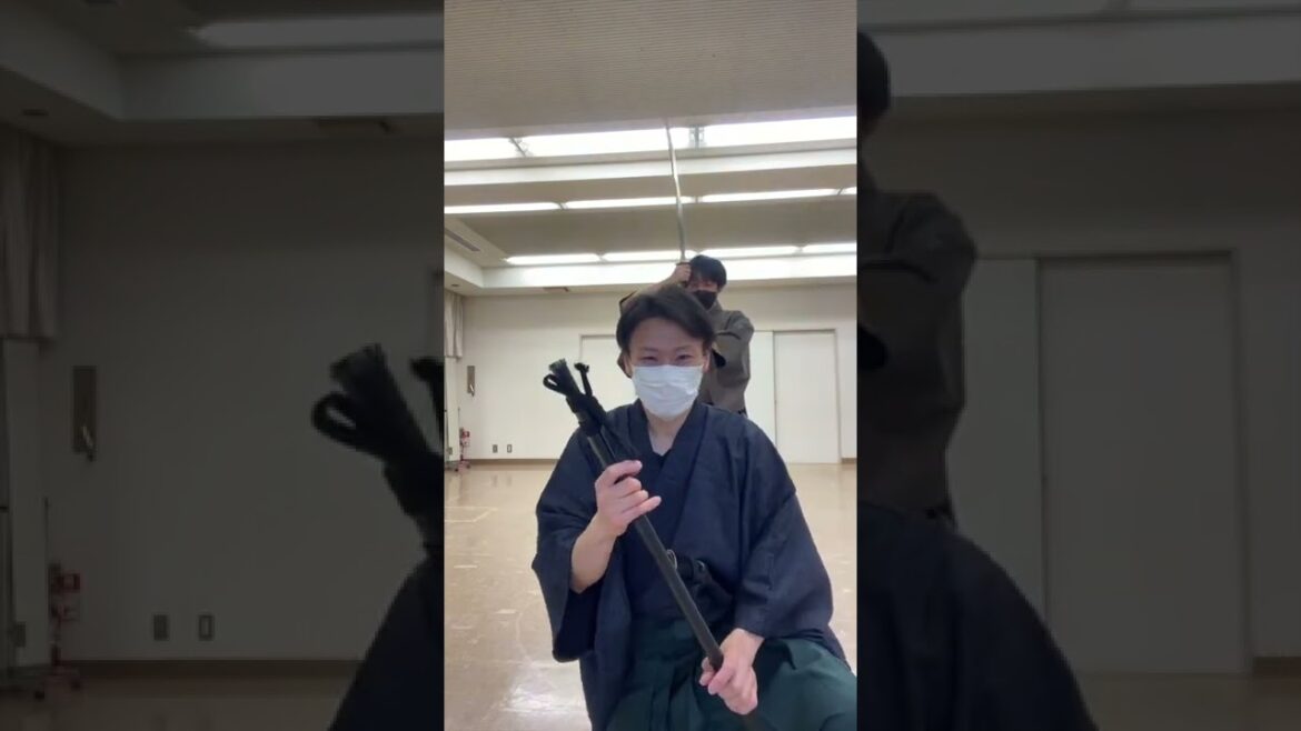 【TATETATE 縦殺陣 】縦型殺陣動画 ドラマ封刃師に挑戦② #Shorts