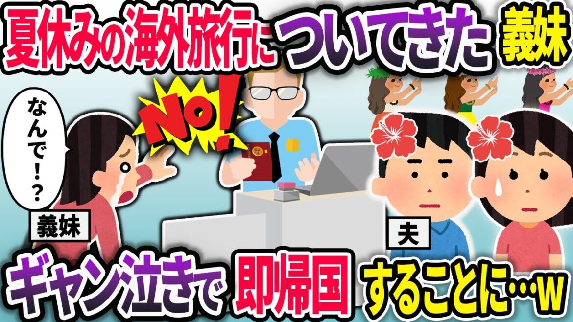 義妹はある事情で入国できず…w【2chスカッと】