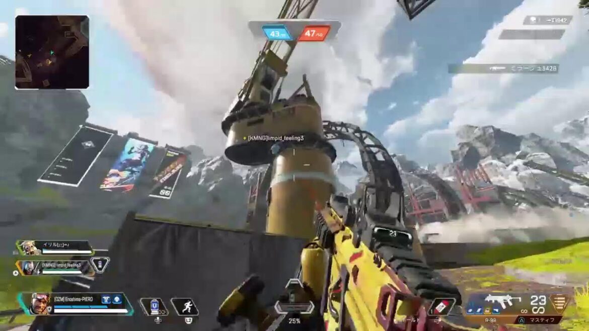 [Apex Legends]　Season 18 solo ranked @Japan　フェンスのセンス