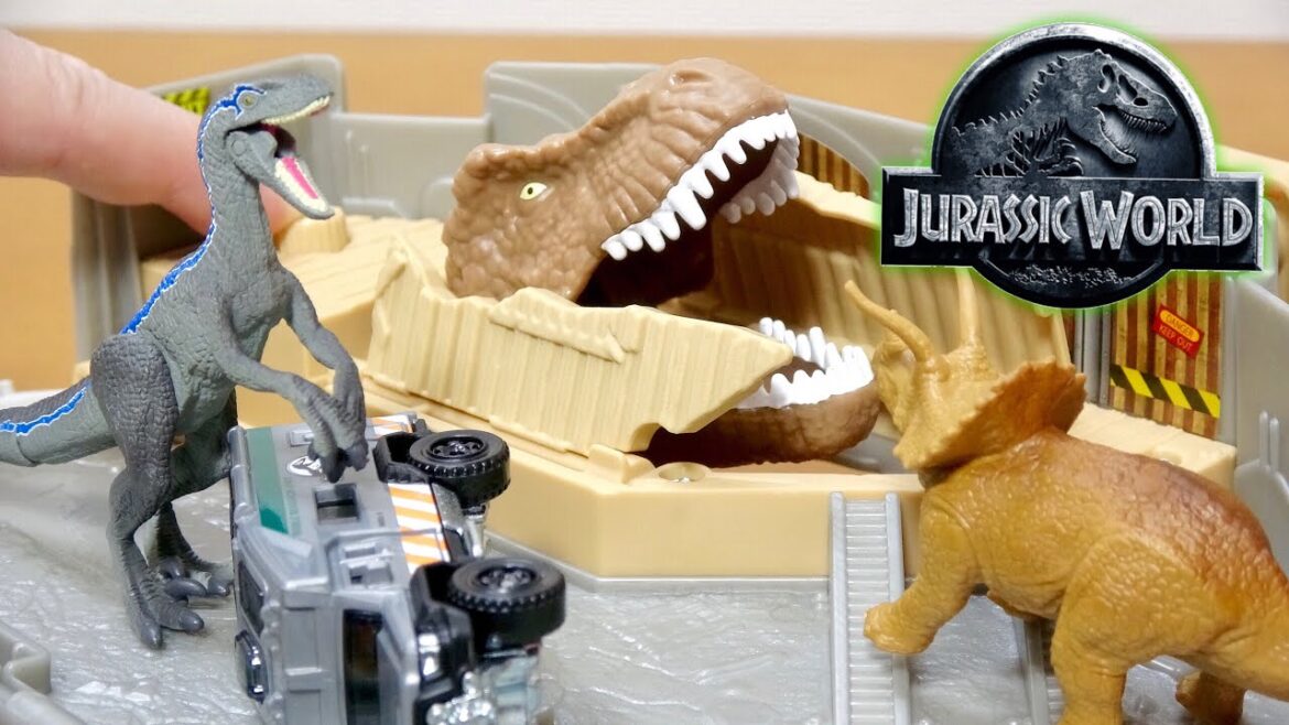 ジュラシックワールド 炎の王国  恐竜 マッチボックス ティラノサウルス が床から飛び出てくる最高に面白い | Jurassic World Fallen Kingdom Dinosaur