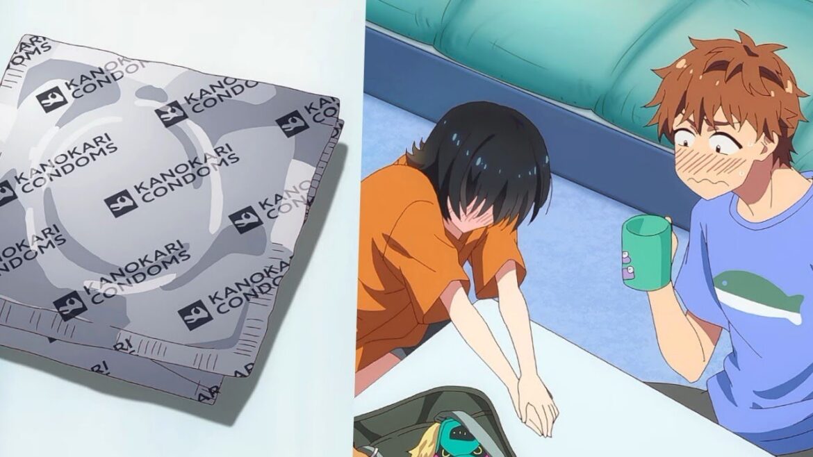 Kazuya find condom in Ruka Bag ~ kanojo, okarishimasu 2nd season Episode 4
