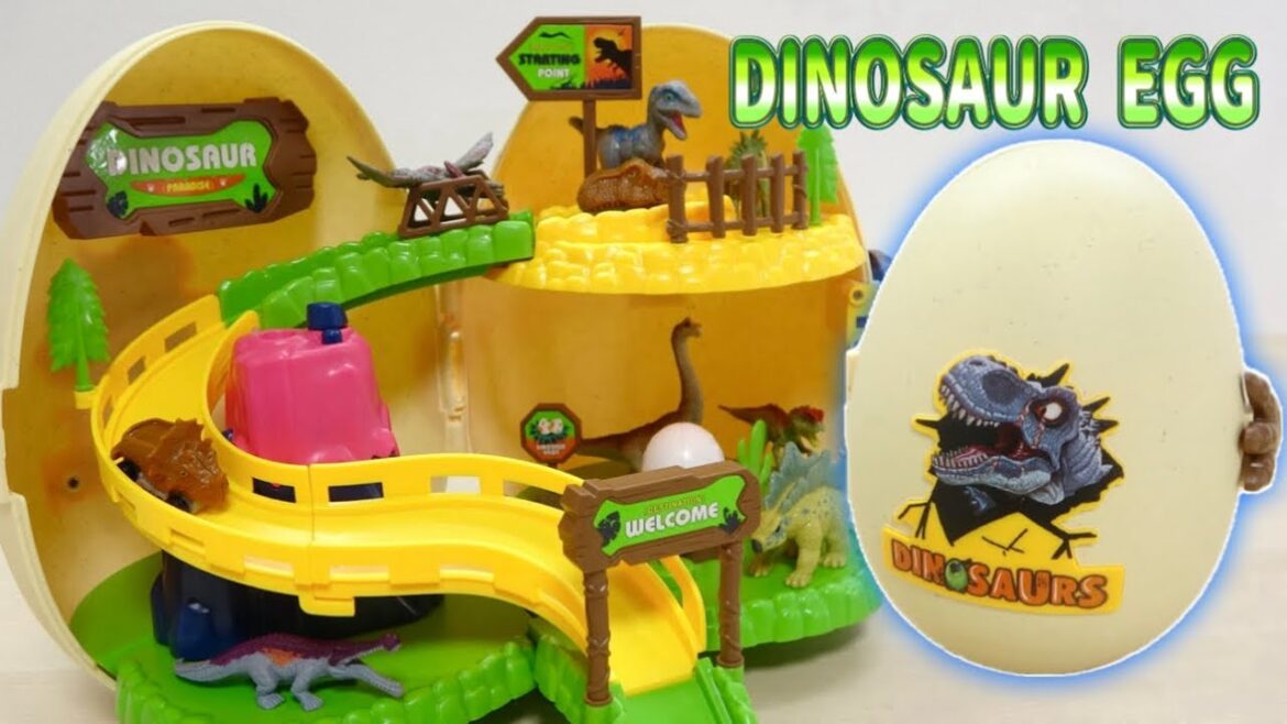 卵の中は小さい恐竜ワールド! DINOSOUR PARADISE