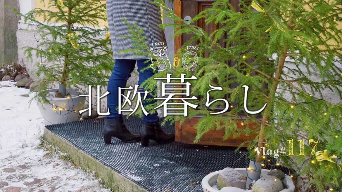 【 北欧暮らし 】 12月の暮らし🎄  可愛いクリスマスショップと楽しいおうち時間