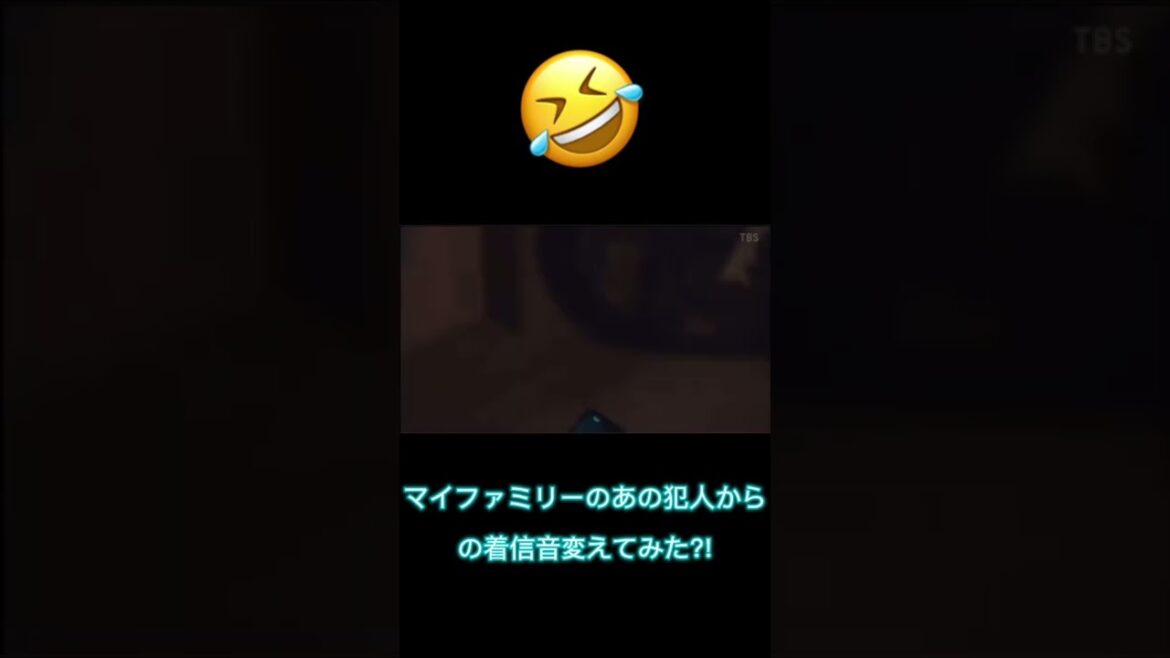 （マイファミリー）犯人からの着信音怖いから変えてみた！
