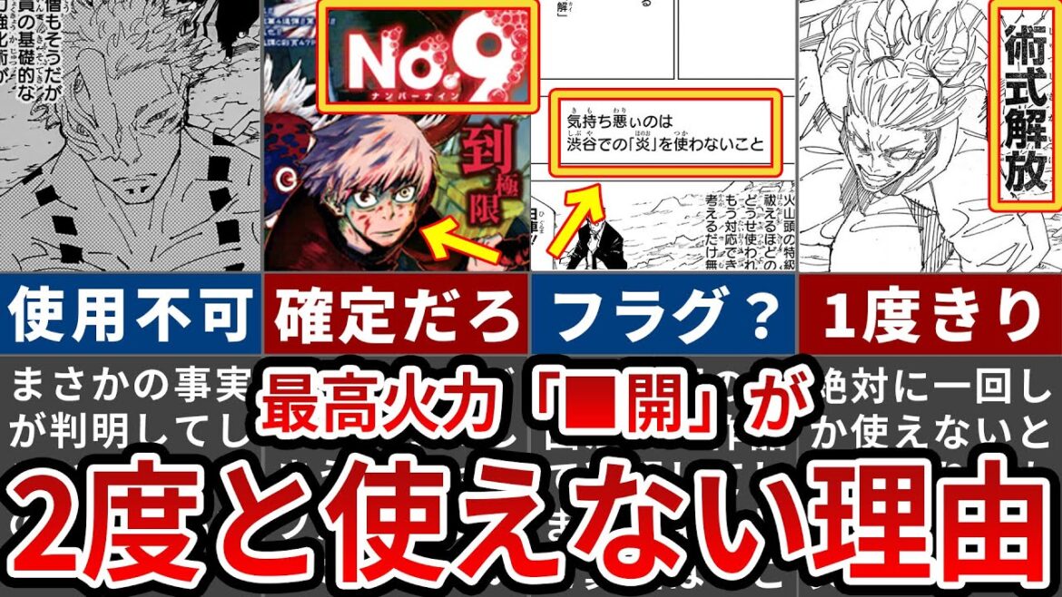 【呪術廻戦】まさかの術式を手に入れてました…宿儺が■開を2度と使えない驚愕の理由【ゆっくり解説】 【呪術廻戦】まさかの術式を手に入れてました…宿儺が■開を2度と使えない驚愕の理由【ゆっくり解説】