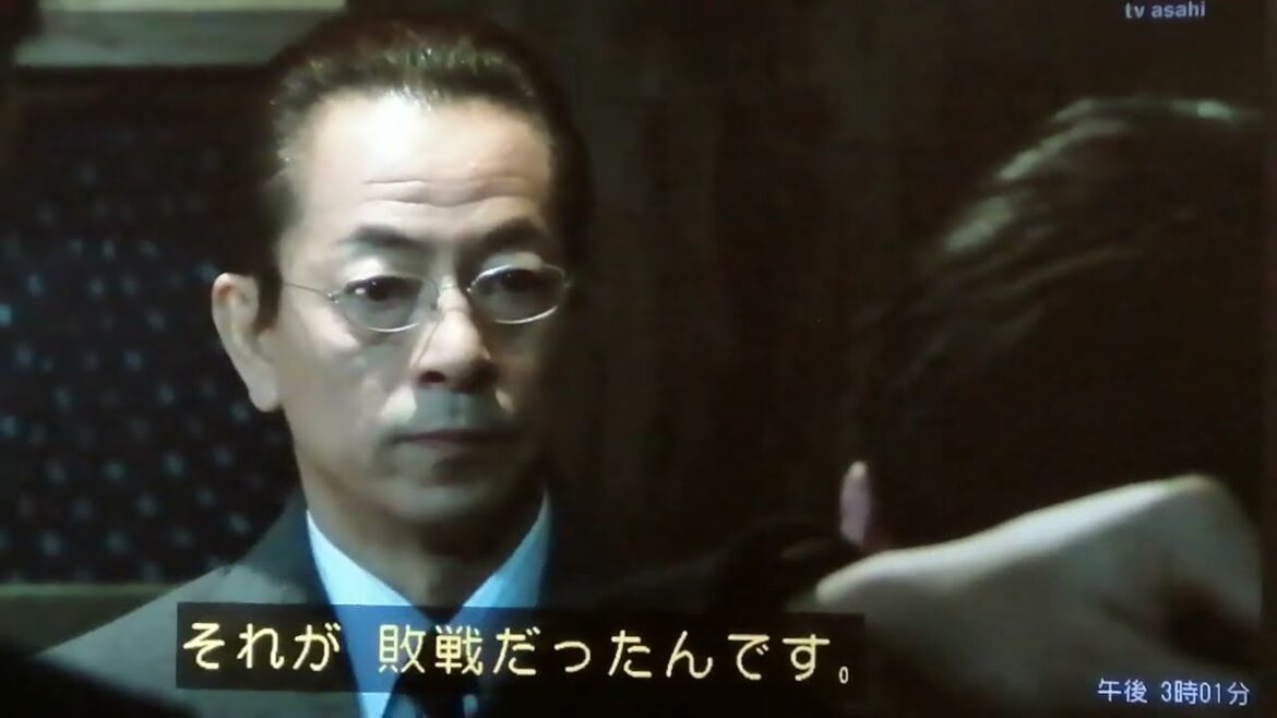 刑事ドラマ、相棒のシーン(Detective drama, buddy scene)【8】