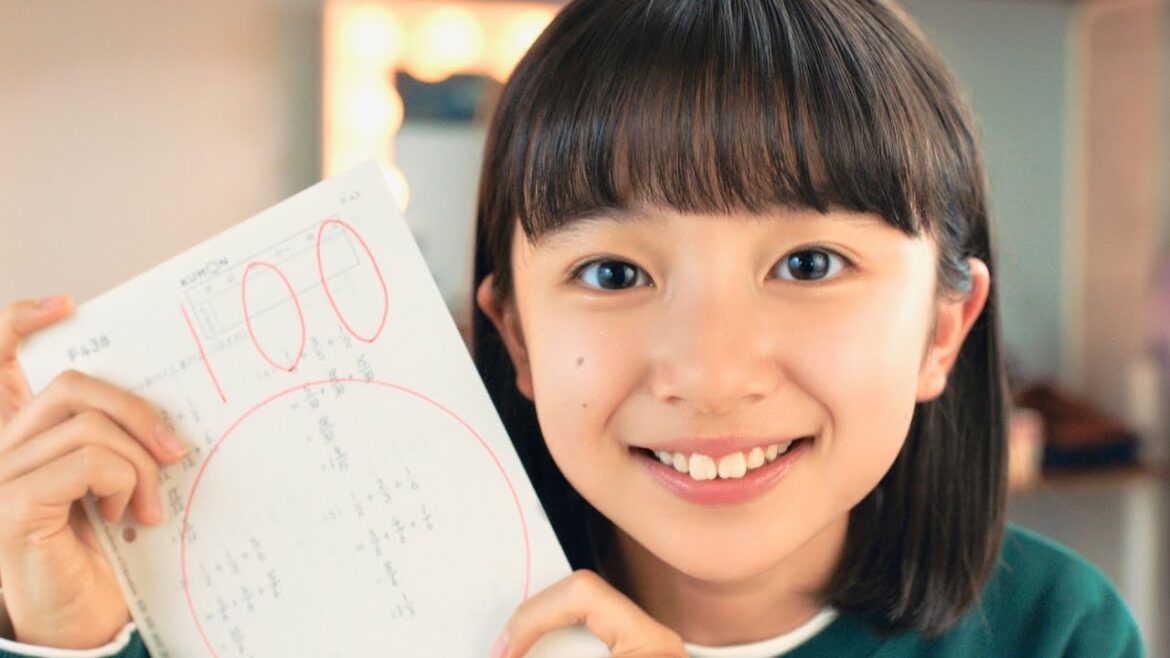 「東宝シンデレラ」グランプリの白山乃愛、KUMON現役生は英語の発音も抜群！／「KUMON」CM＋メイキング＋インタビュー