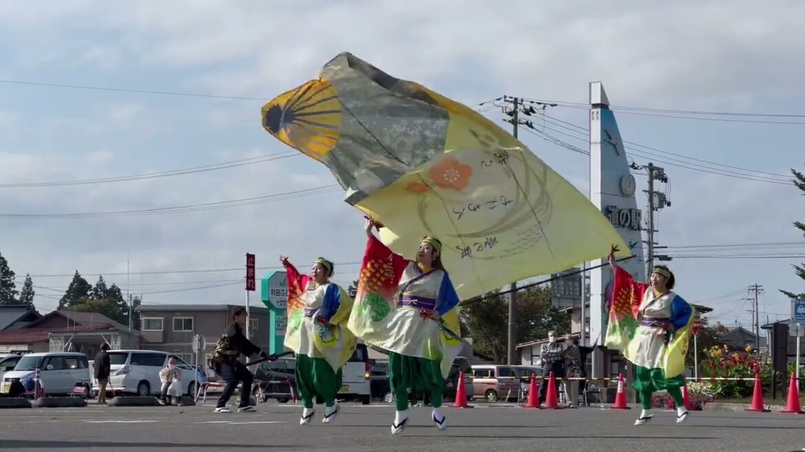 チームわげもん（まめでらが～）／道の駅「十文字」秋の収穫祭（2023.11.5）