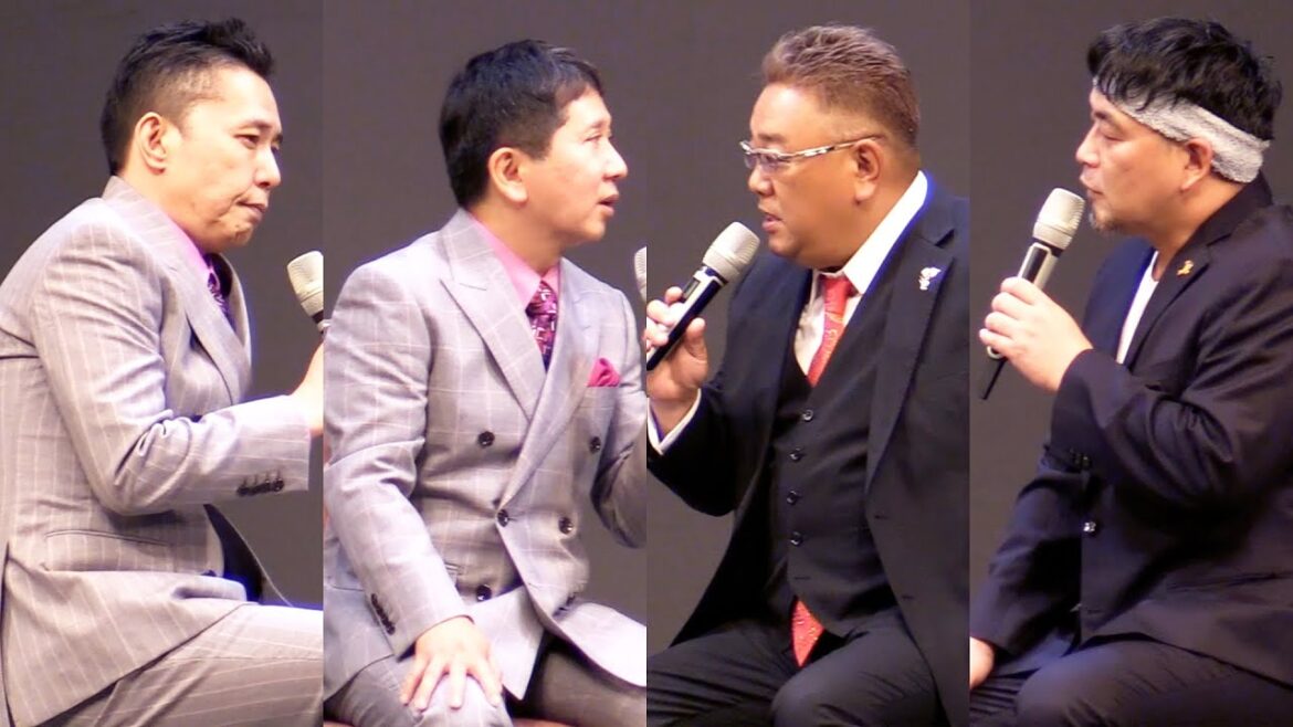 サンドと爆笑問題が協会入りを押しつけあい／映画『漫才協会 THE MOVIE 〜舞台の上の懲りない面々〜』本編映像