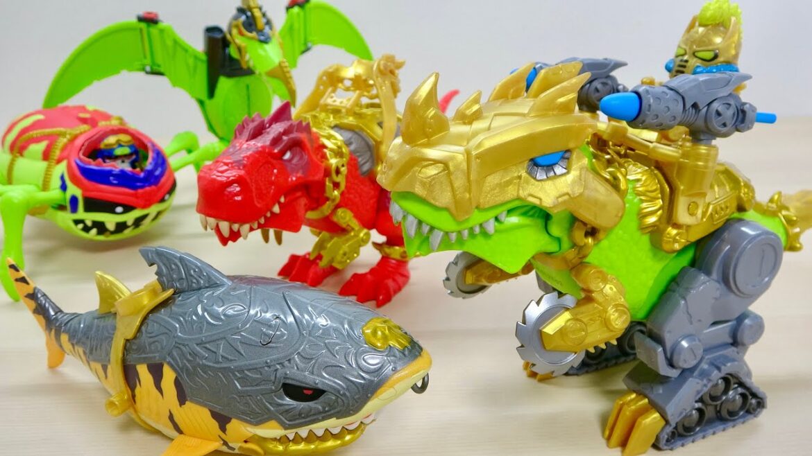 恐竜がロボ化されていってる🦖新しいTREASURE X DINO GOLD