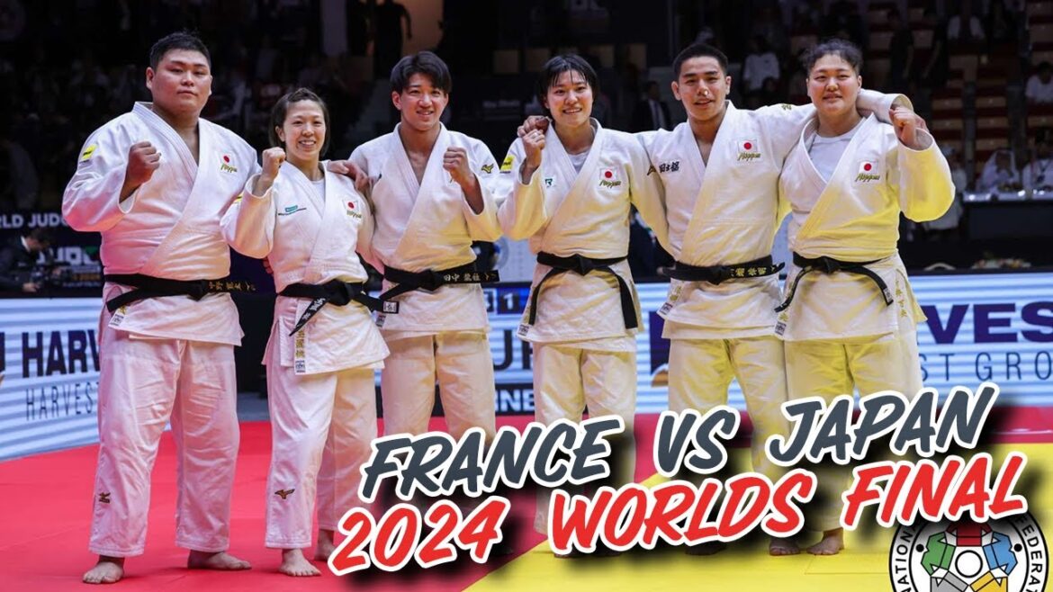 Judo Worlds 2024 FINAL JAPAN vs FRANCE Teams Event - Judo World Championships 2024 世界選手権団体戦決勝