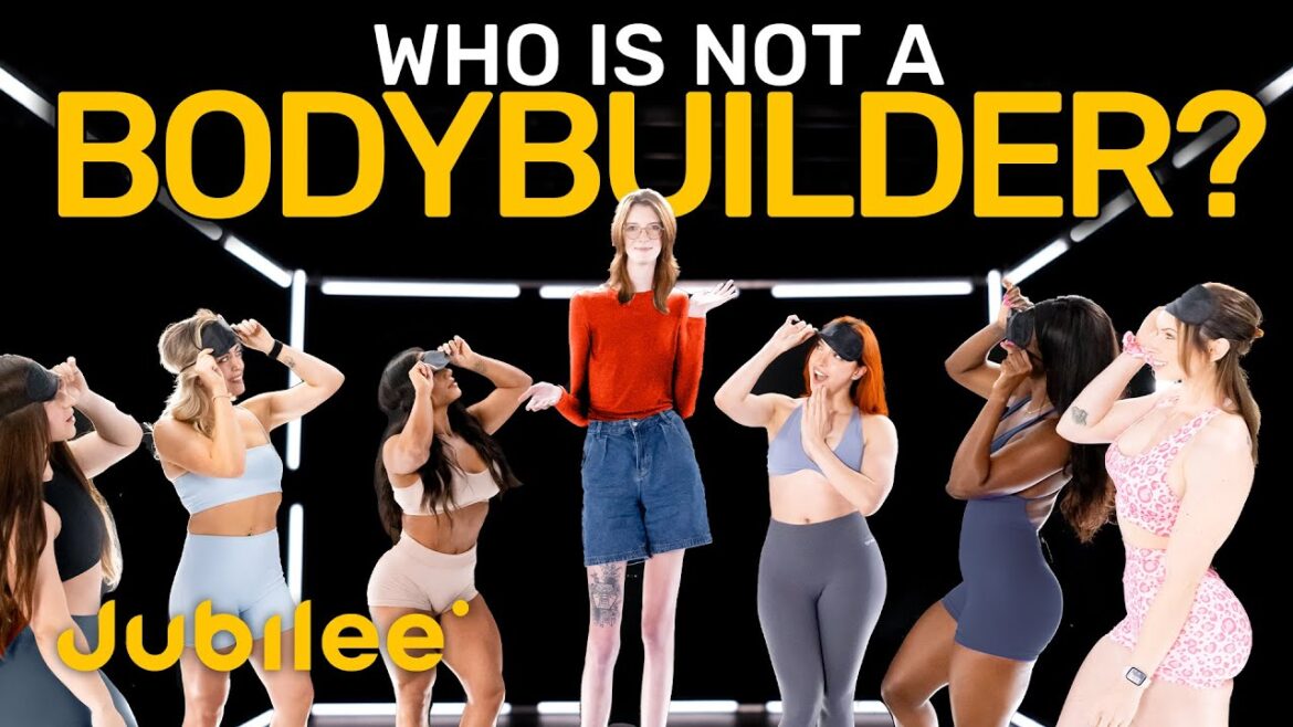 6 Female Bodybuilders vs 1 Fake