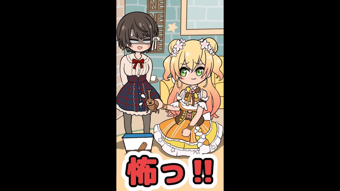 【手描き】カブトムシの運命を知ったスバル #shorts【大空スバル/桃鈴ねね/ホロライブ切り抜き/切り抜き漫画】