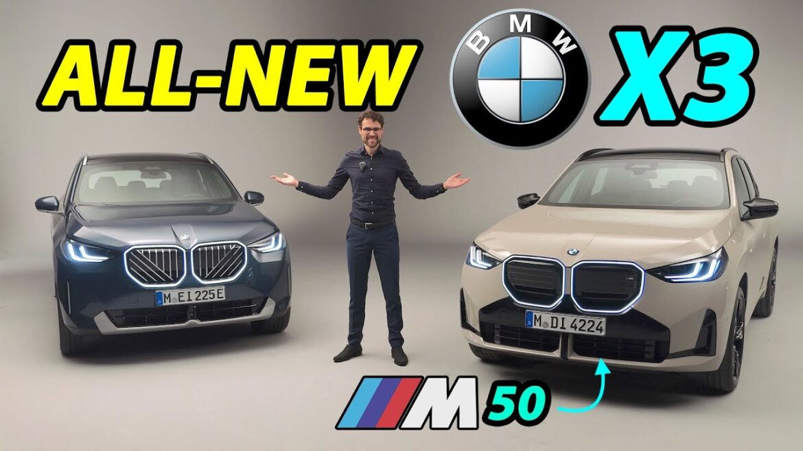 all-new BMW X3 REVEAL 2025 REVIEW