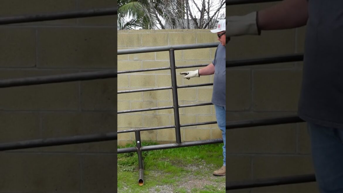 Use These Freestanding Cattle Panels on Your Ranch!