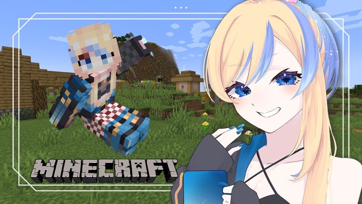 【 Minecraft / マイクラ 】最初の拠点をつくろうか。【 星降ヨル / 新人vtuber 】