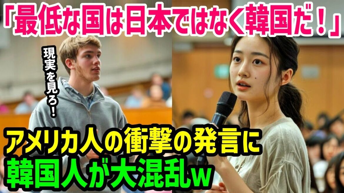 【海外の反応】「こんな不衛生な場所、日本ではありえない」アメリカ人が衛生問題について韓国人に指摘した結果w